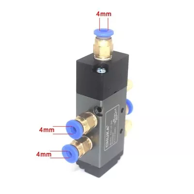 Pneumatic Piloted Air Control Valve 4A110-06 5 Port 2 Position With 4mm Fitting • $11.60