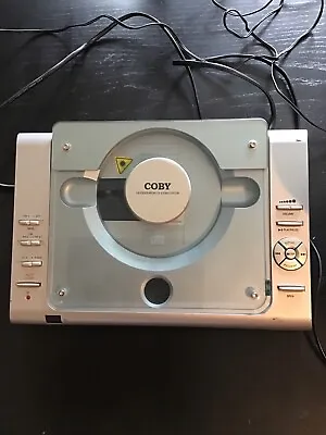 Pre Owned Coby Micro CD Stereo System With Speakers CX CD375 • $55.25