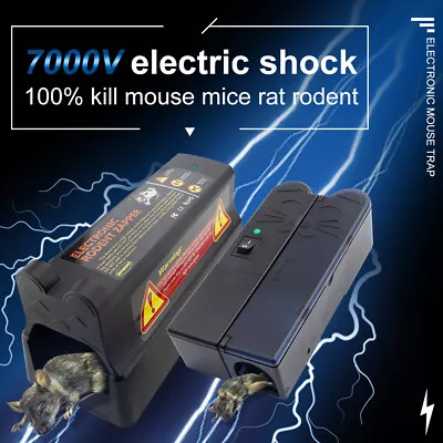 £10.49 • Buy Electronic Mouse Trap Mice Rat Killer Pest Victor Control Electric Rodent Zapper