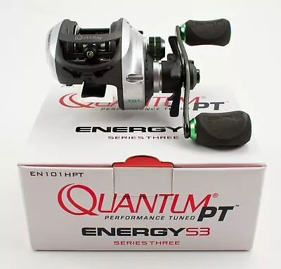 Quantum Pt Energy S3 En101hpt 7.0:1 Left Hand Baitcast Reel • $45