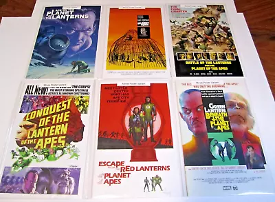 Planet Of The Apes Green Lantern Movie Poster Variant Lot NEVER READ • $250