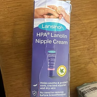 Lansinoh HPA Lanolin Nipple Cream For Sore Nipple & Cracked Skin • £8.30