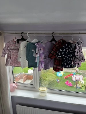 £0.99 • Buy Baby Girls Outfit Bundle 6-9 Dresses Coat Next TU Nutmeg Primark Ted Baker