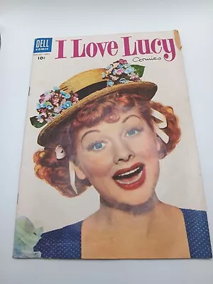 Vintage Comic By Dell I Love Lucy #5 Dell 1955 Lucille Ball Good Condition • $14.99