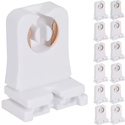 Non-shunted Turn Type T8 Lamp Holder JACKYLED UL Socket Tombstone (12 12pacs  • $16.77