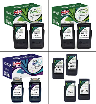 Ink Cartridge For Canon 540 541 XL PIXMA MG3150 MG3550 MG3650 MX395 MX525 TS5150 • £31.99