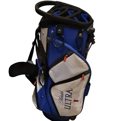 NEW Michelob Ultra 14 Way Golf Bag With Stand And Rain Cover - Brand NEW • $224.96