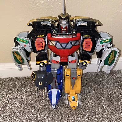 Vtg 1993 Mmpr Power Rangers Deluxe Megazord Dragonzord Lot Set • $155