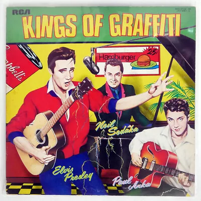 Va(elvis Presley) Kings Of Graffiti Rca Rca9133 Japan Promo Vinyl 2lp • $6.99