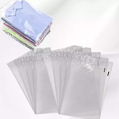 9x12 Poly Bags 50 Pk Self Sealing Clear Poly Mailers Package Plastic T-shirt Bag • $9.25