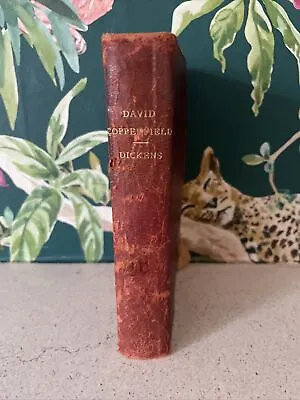 DAVID COPPERFIELD  - Vintage  LEATHER EDITION OF A DICKENS CLASSIC • £10