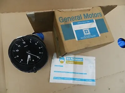 Nos Holden Wb Statesman Dash Clock Genuine Gmh/with Original Receipt!! • $399