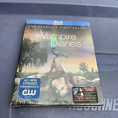 NEW The Vampire Diaries: Complete First Season 1-1st  (Blu-ray Disc 4-Disc Set) • $14.99