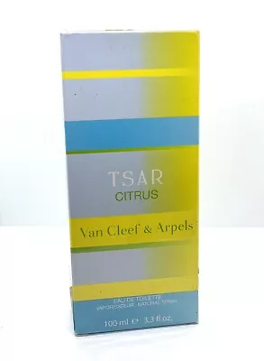 TSAR CITRUS By Van Cleef & Arpels For Men EDT 100 Ml/3.4 Sealed Box • $199