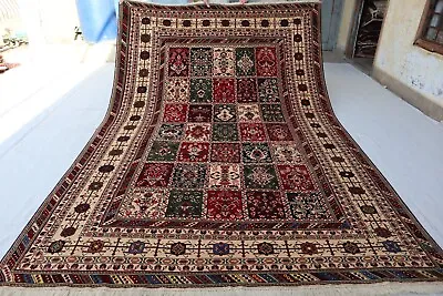 Any Room Décor Rug Vintage Afghan Handmade Tribal 100%wool.  Details Below • $755