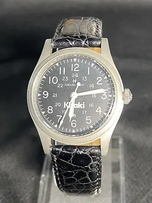 Vtg Hamilton Khaki Watch 921980 Manual Winding Swiss 649 Running See Video • $420