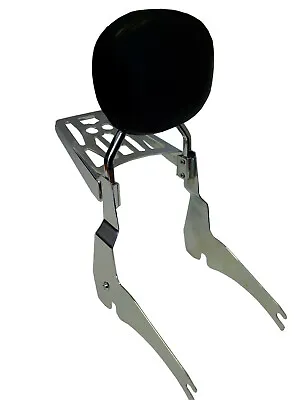 Studded Detachable Sissy Bar/Backrest/Luggage Rack - Yamaha V Star 950/1300 • $160