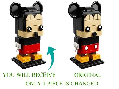 LEGO BRICKHEADZ 41624 Mickey Mouse - DESIGN CHANGE MOC • $25