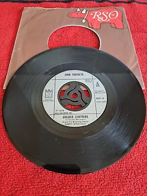 £1.50 • Buy John Travolta  Greased Lightening 7  Vinyl  (B9)