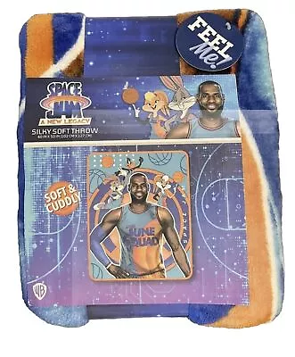 Space Jam Lakers Lebron James - Silky Soft Throw Blanket 40  X 50   • $10.99