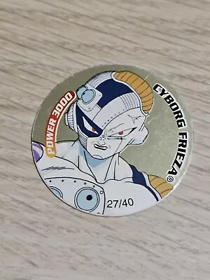 GOLD Cyborg Frieza - 27/40 - Dragonball Z Tazo - Series 1 Dizk - DBZ • $60