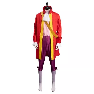 Peter Pan Captain Hook Cosplay Costume Halloween Carnival Party Suit • £73.32