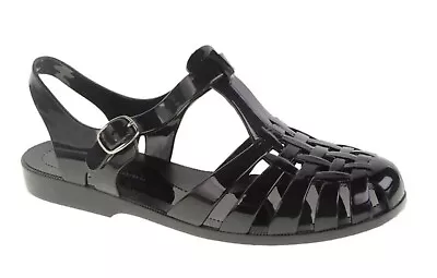 Chinese Laundry Sandal Feliz Jelly Black Size 38 EU 7.5 US Jellies Shoe Women’s • $29