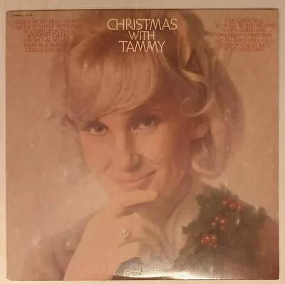 Tammy Wynette Christmas With Tammy Vintage Vinyl LP Record Album From 1970 • $11