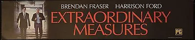 2010  Extraordinary Measures  Large (5 X25 ) Movie Theater Mylar Banner/Poster • $3.95