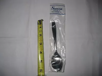 1 NEW Vintage Wheat Stainless Steel Tea Spoon  6  STILL SEALED Gorham Stegor • $10.95