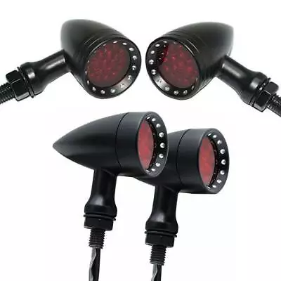 4x For Honda VTX 1300C 1300 VTX1800C 1800N Motorcycle LED Turn Signals Lights IA • $41.25