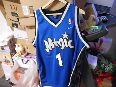 Nike  Orlando Magic - Tracy McGrady #1 Jersey  Blue Men's Size XL USED • $49.95