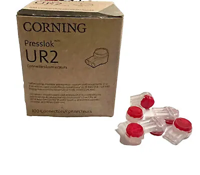 UR2 PRESSLOK / SCOTCHLOK CONNECTOR - 100 Corning Connectors • $20