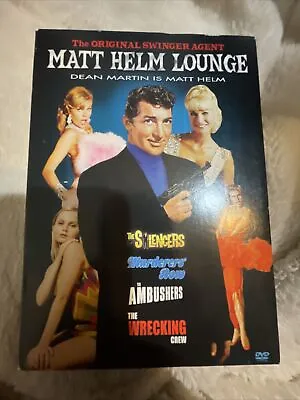 Matt Helm Lounge (Silencers/Wrecking Crew/Ambushers/Murderers Row) (DVD... • $30