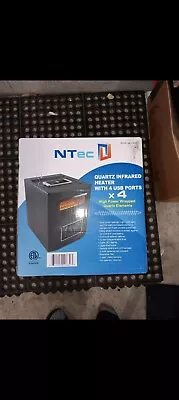 NTec 4 Element 1500W Portable Electric Infrared Quartz Space Heater - Indoor • $89