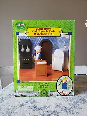 Madeline Old House In Paris Dollhouse Kitchen Set Eden NIB Original RARE • $70