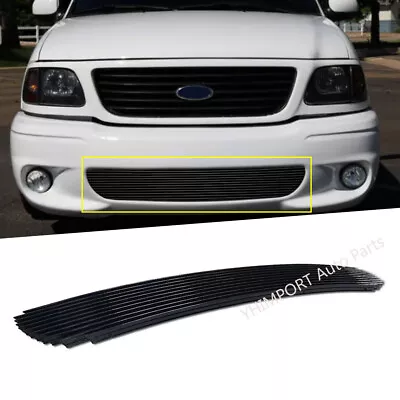 Black Lower Bumper Billet Grille Grill Insert Fits 1999-03 Ford F-150 Lightning  • $73.68