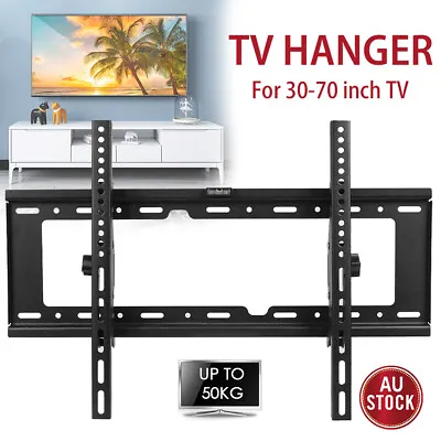 $13.69 • Buy TV Wall Mount Bracket Tilt/Slim LCD LED 32 40 42 47 50 55 60 65 70 75 80 90inch