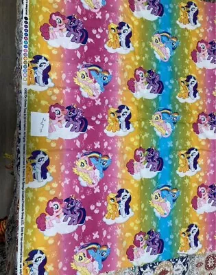 Destash Fabric 2014 My Little Pony 28  • $8