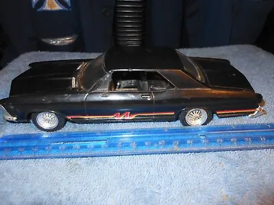 Vintage AMT 1:25 '65 Buick Riviera Black Cool Built Model Car As Is  Nice. !! • $10.99