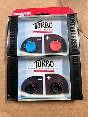 KontrolFreek Turbo Thumb Grips For Nintendo Switch Joy-Con Performance Concave • $12.99