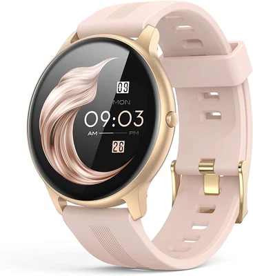 $77.23 • Buy Smart Watch For Women, AGPTEK Smartwatch For Android And Ios Phones IP68 Waterpr