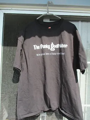 $10 • Buy The Funky Godfather Men's Size XL Black T-shirt - James Brown Tribute Band, Used
