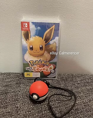 Pokemon Lets Go Eevee (BN)Pokeball Plus W Mew Nintendo Switch Poke Ball- Genuine • $250