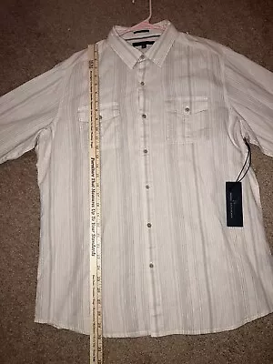 Marc Anthony Slim Fit Large Mens Button Up Shirt NWT • $17.50