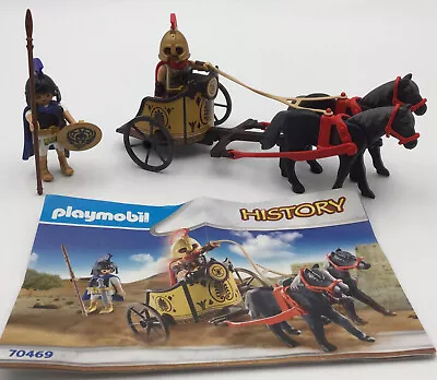 £15 • Buy Playmobil Roman : Achilles With Chariot And Patroklos Set 70469