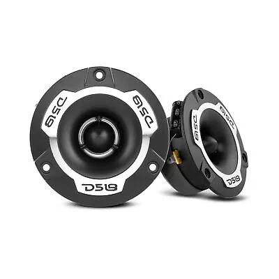 Ds18 Pro-twx1 1  240w Max Pro Car Audio Aluminum Super Bullet Tweeters Silver • $34.95