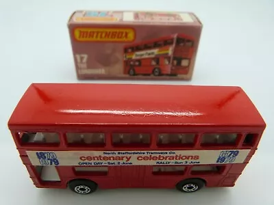 Matchbox 17 Londoner North Staffordshire Tramways • £23.50