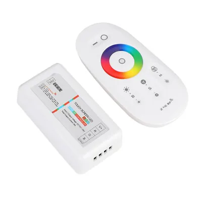 $14.92 • Buy RGB LED Strip Light Remote Controller 2.4GHz RF Wireless Touch Screen DC12/24V