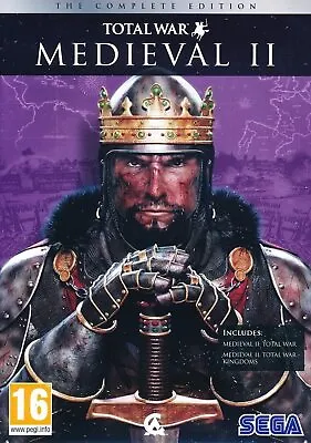 Total War: Medieval Complete II Includes Medieval 2 Total War Plus Kingdoms NEW • $13.99